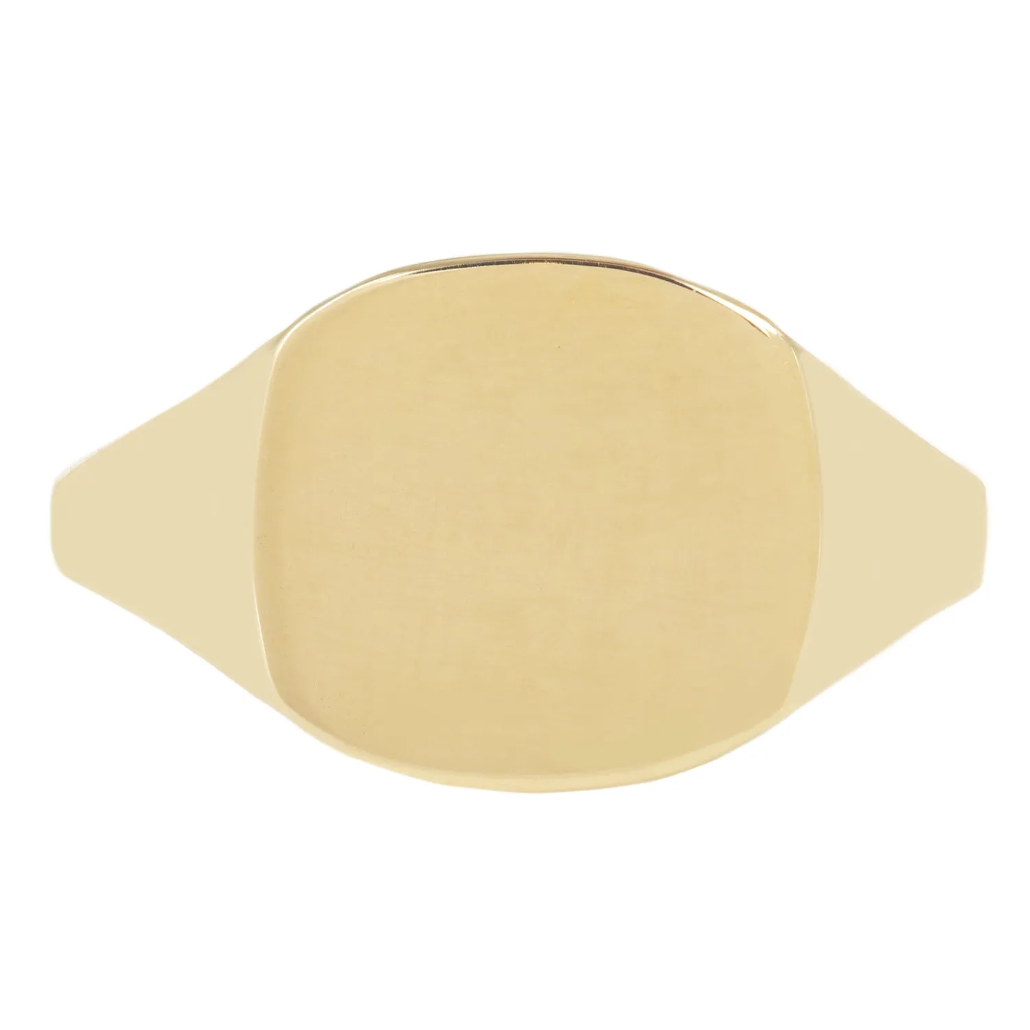 Square Gold Signet Ring