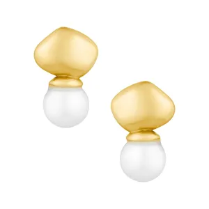 Stassi Pearl Stud Earrings