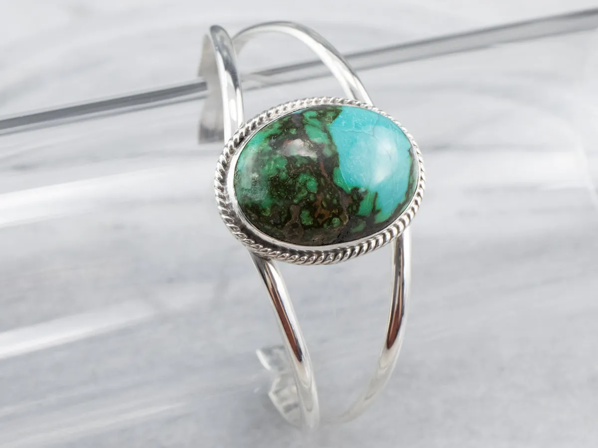 Sterling Silver Turquoise Cuff Bracelet