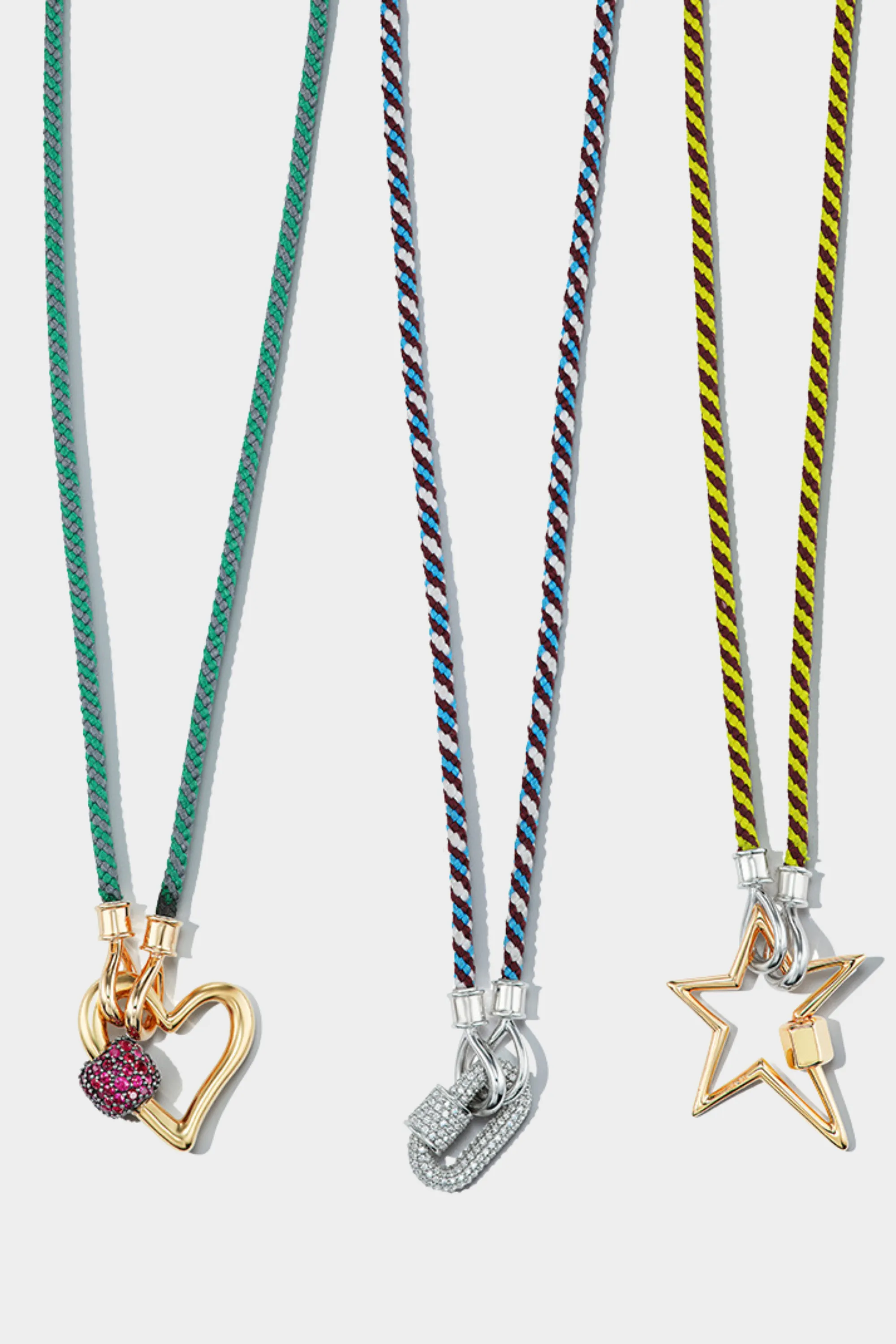 The String Project Necklace- 16", Gold - Greenbean