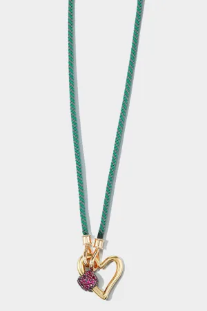 The String Project Necklace- 16", Gold - Greenbean