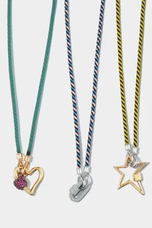 The String Project Necklace - 32", Silver - Greenbean