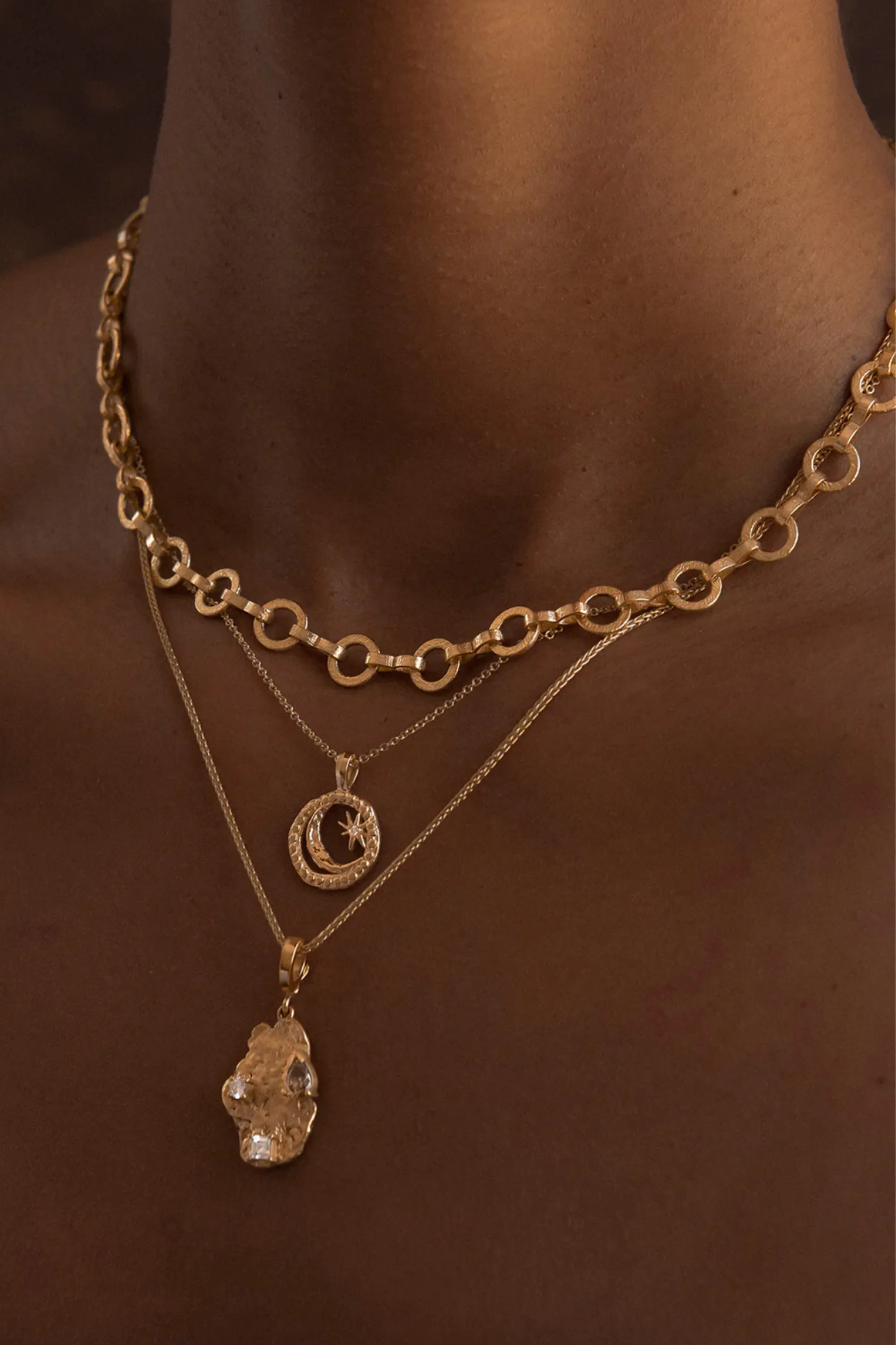 Thin Wheat Chain - 20", Yellow Gold