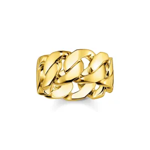 Thomas Sabo Gold Plated Sterling Silver Links Ring