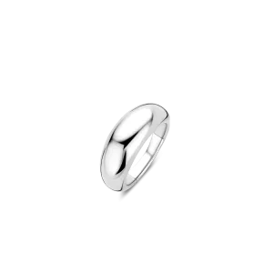 Ti Sento Polished Dome Ring