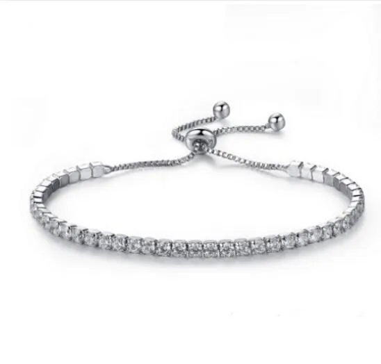 Trendy Summer New Fashion Hot Round Crystal Jewelry charm bracelet & Bangles anklet for women Gold bracelets for women