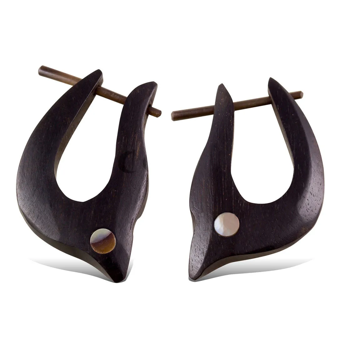 Twilight Hoops - Wood