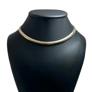 Vintage 14k Gold Omega Link Necklace