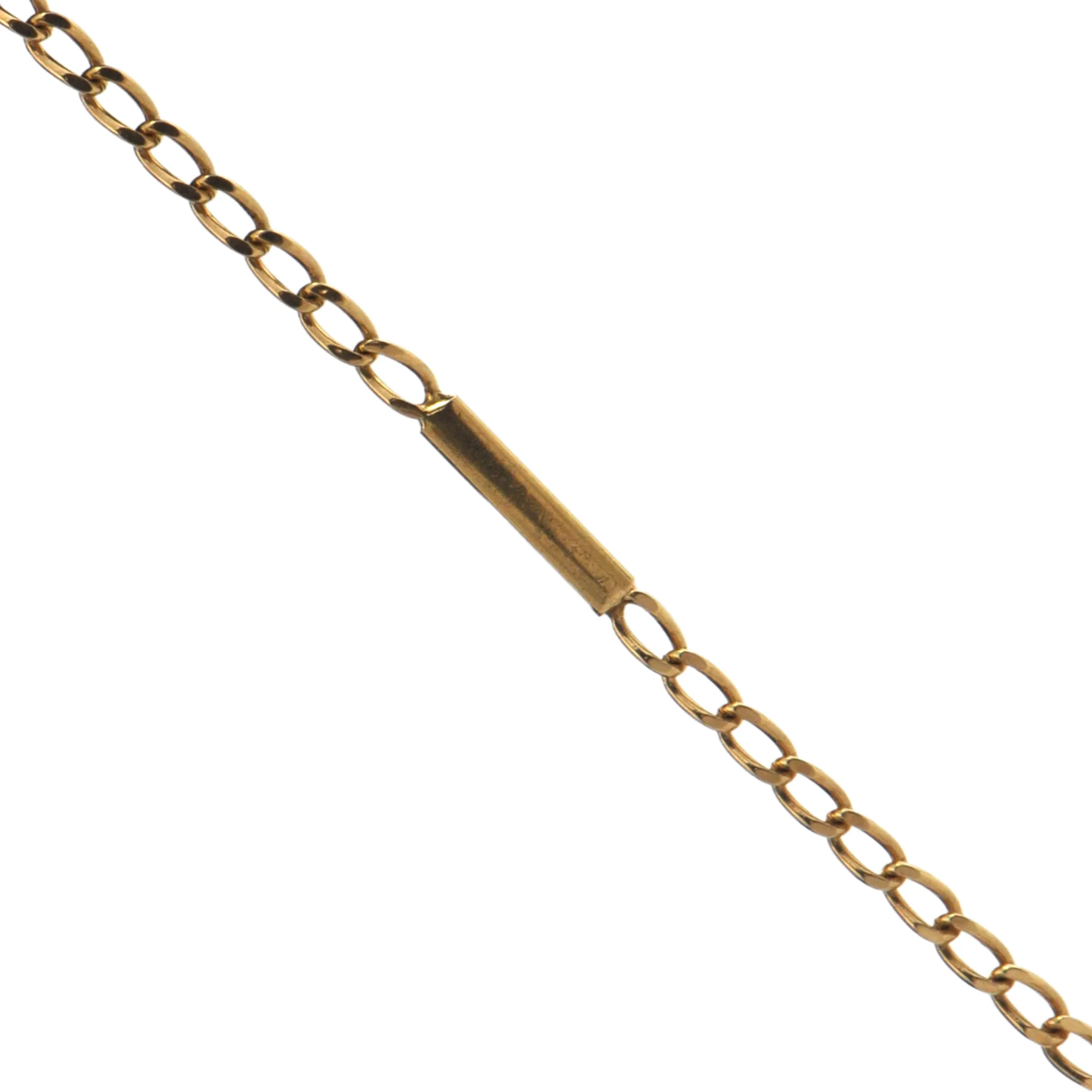 Vintage 18K Gold Fancy Link Chain