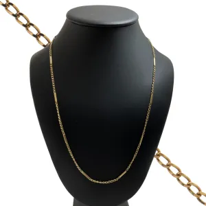 Vintage 18K Gold Fancy Link Chain