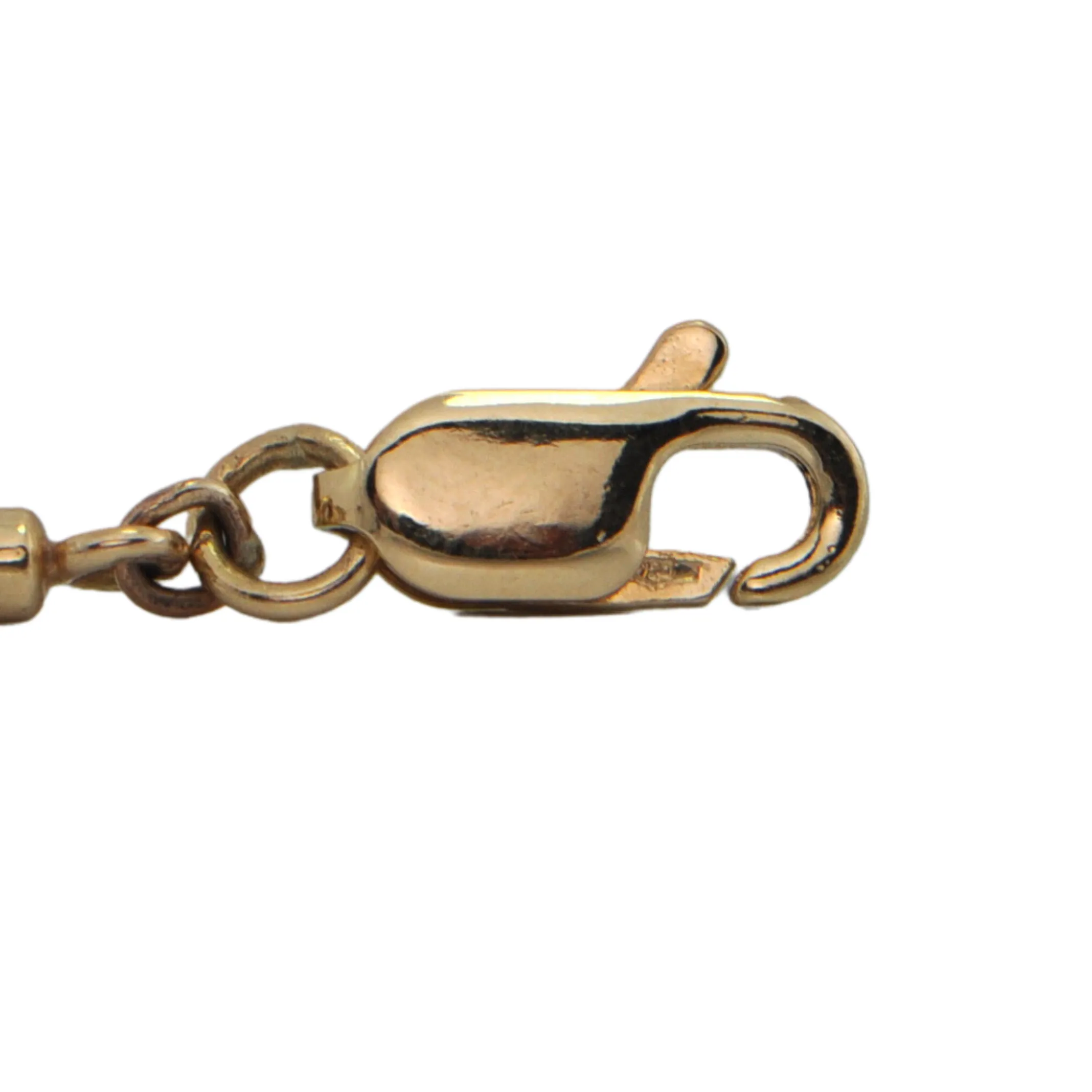 Vintage 18K Gold Snake Chain Necklace