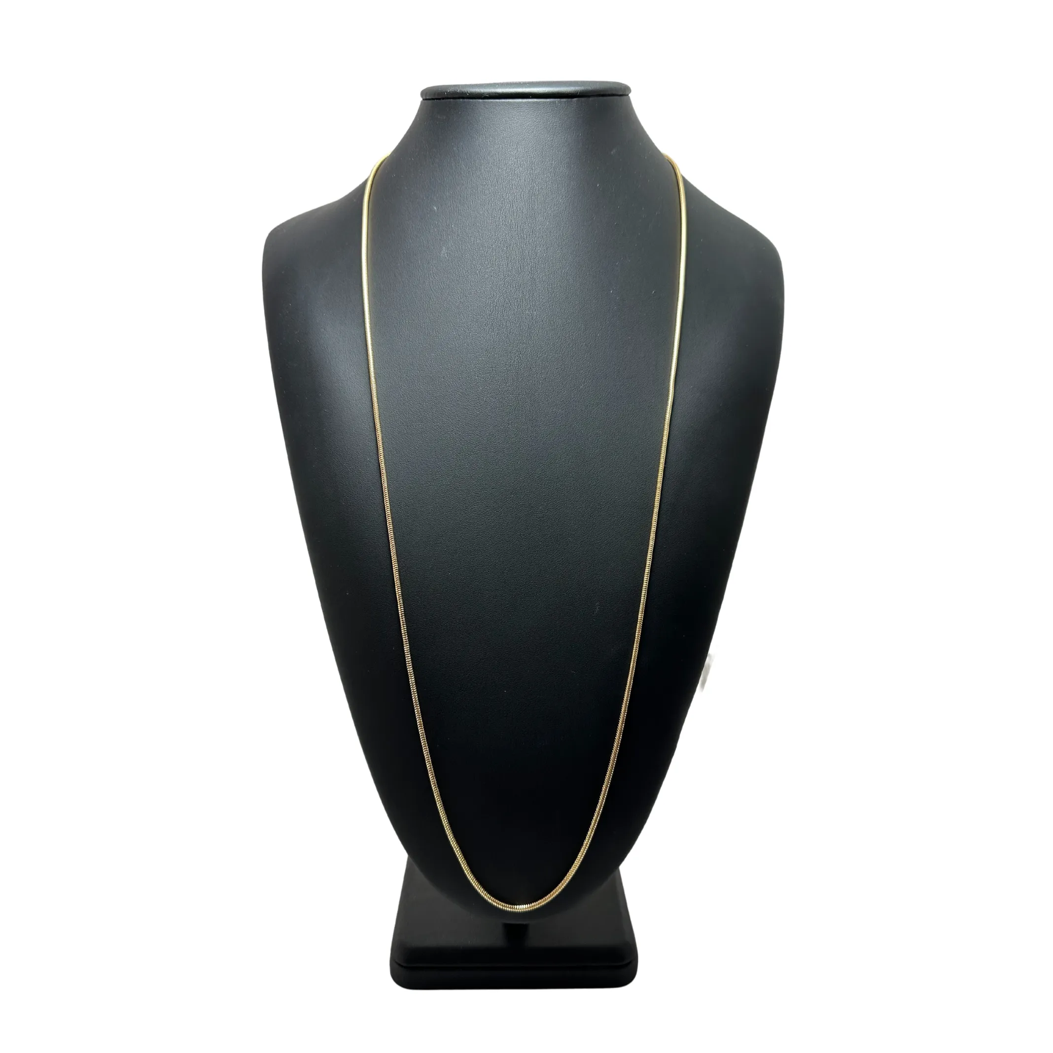 Vintage 18K Gold Snake Chain Necklace