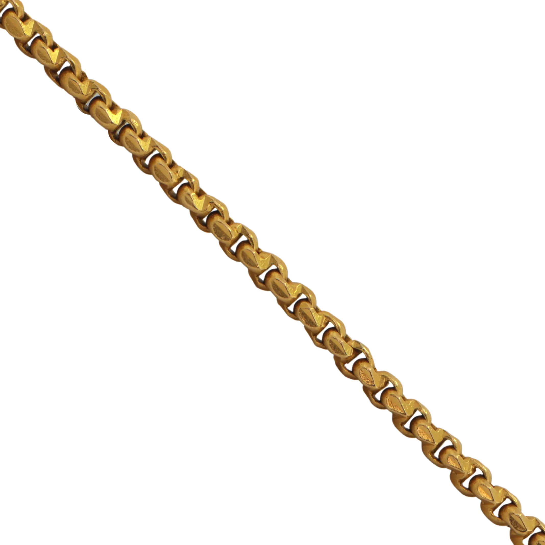 Vintage 22K Gold Fancy Link Necklace