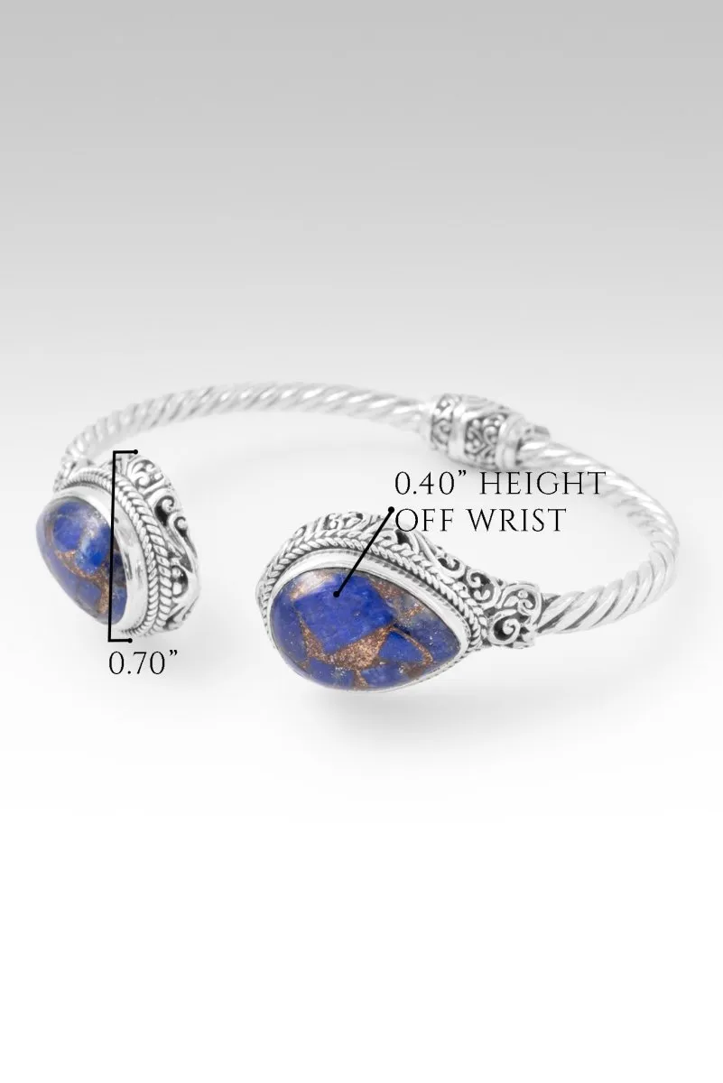 Waymaker Tip-to-Tip Bracelet? in Lapis