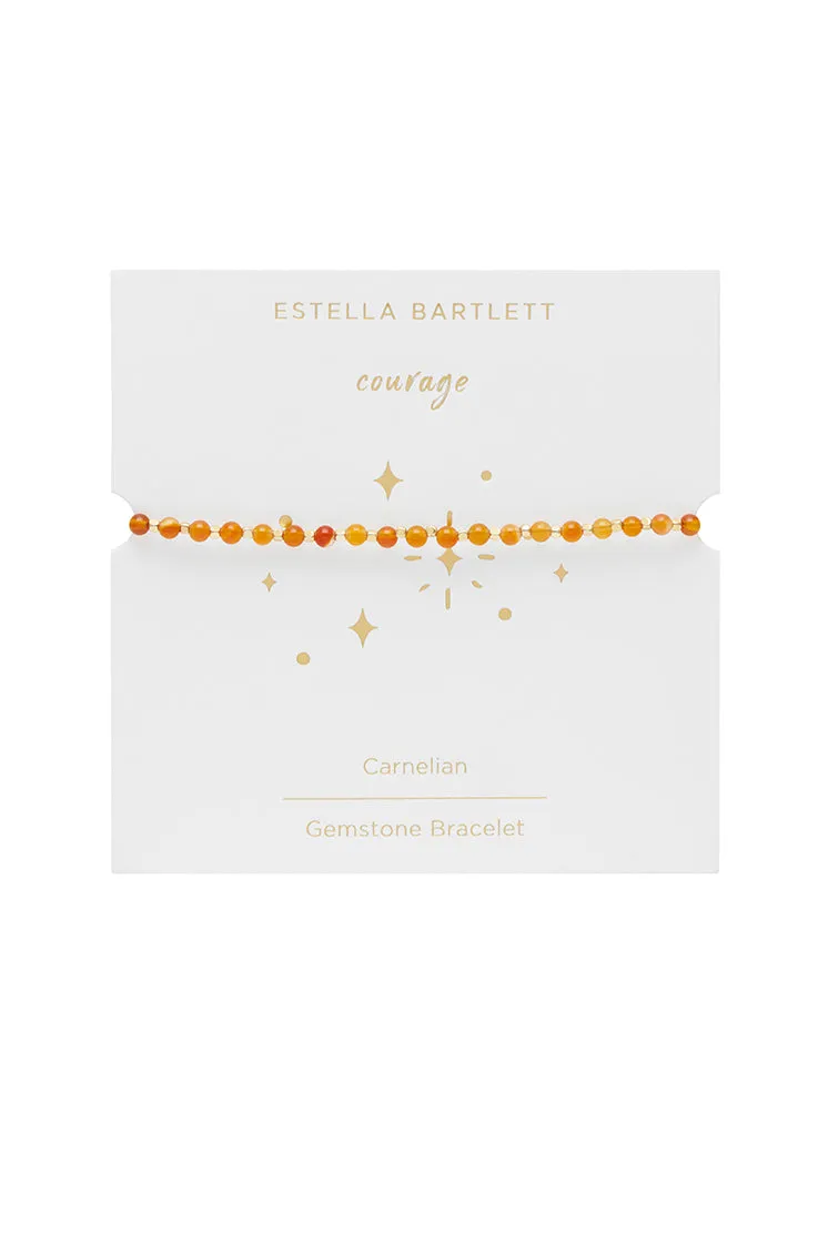 Wellness Carnelian Gemstone Amelia Bracelet