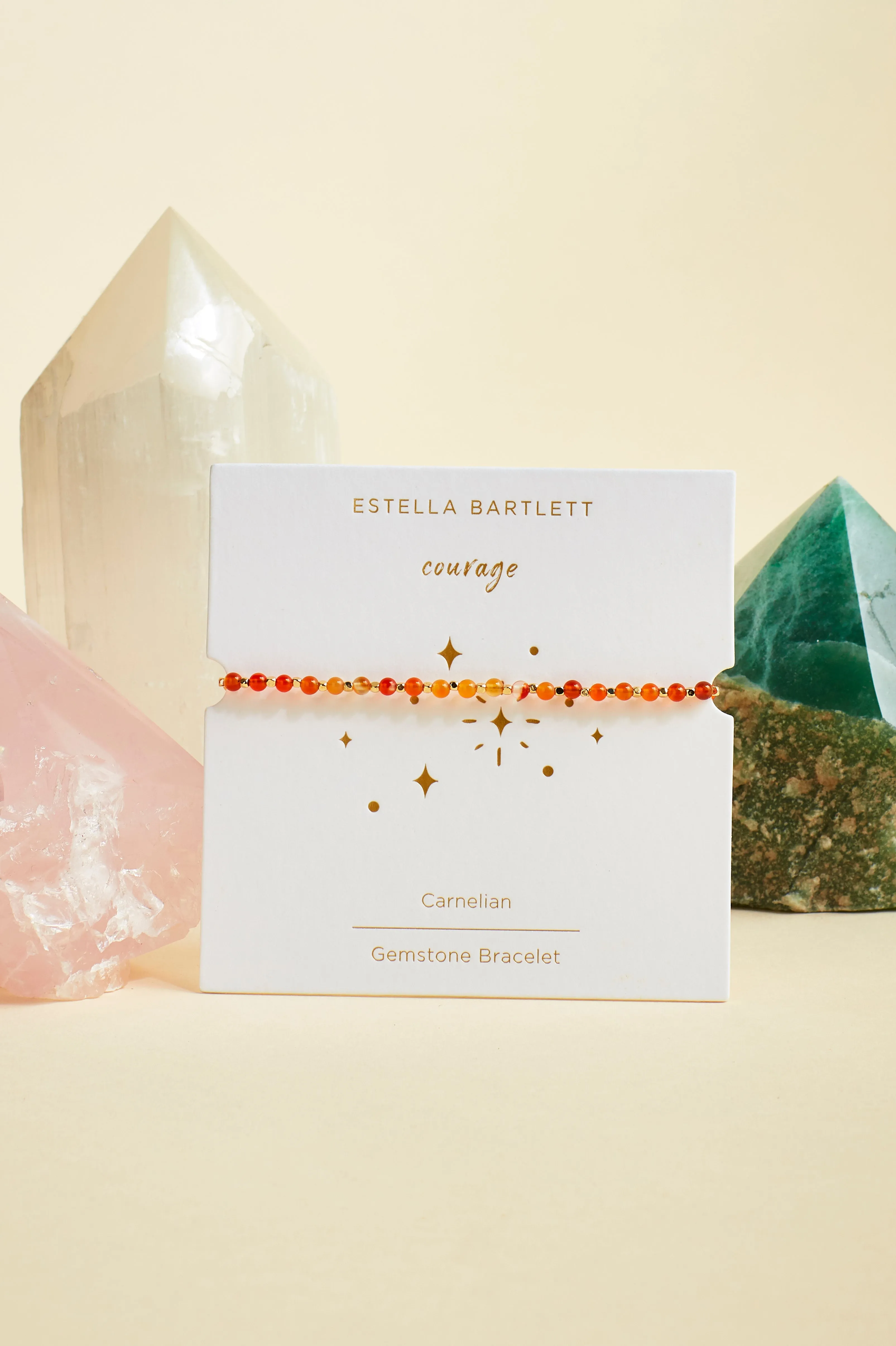 Wellness Carnelian Gemstone Amelia Bracelet