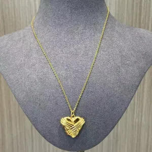 Whole Body Love Pendant Necklace - Gold