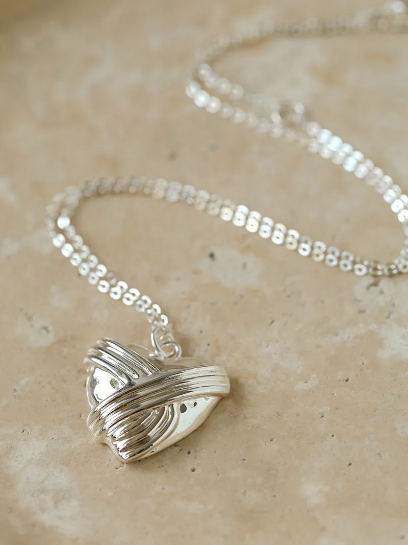 Whole Body Love Pendant Necklace - Silver
